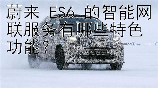 蔚来 ES6 的智能网联服务有哪些特色功能？